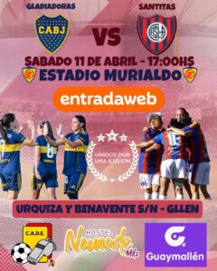 Fútbol femenino en Mendoza: amistoso entre Boca y San Lorenzo