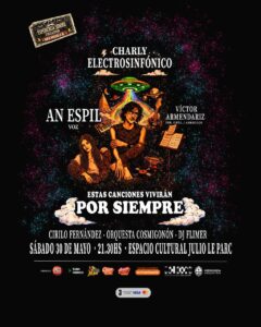 Charly Electrosinfónico llega a Mendoza