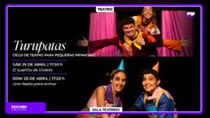 TURUPATAS: ciclo de teatro para pequeñas infancias