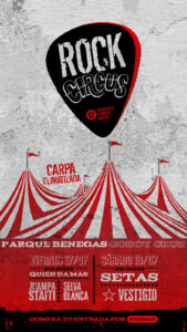 Rock Circus llega para hacer temblar el Parque Benegas