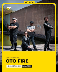 OTO FIRE celebra sus 20 años en la Nave UNCUYO