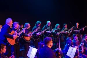 Robert Fripp, King Crimson y Guitar Craft en versión sinfónica